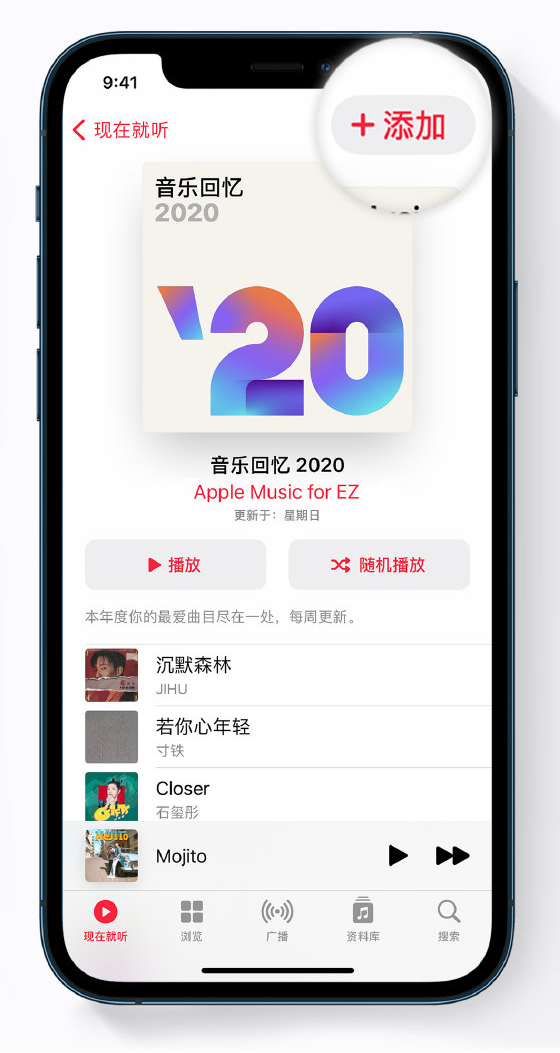 大茂镇苹果手机维修分享如何在 Apple Music 中查看过去一年听的歌 